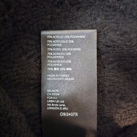 Anthropologie Women's Knit Top Size S Black Sleeveless - Picture 8 of 8